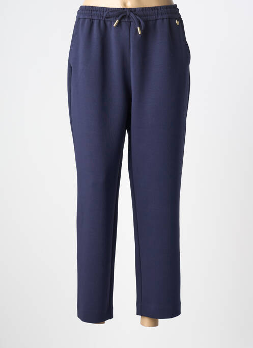 Pantalon 7/8 stretch taille normale bleu LOLA CASADEMUNT femme