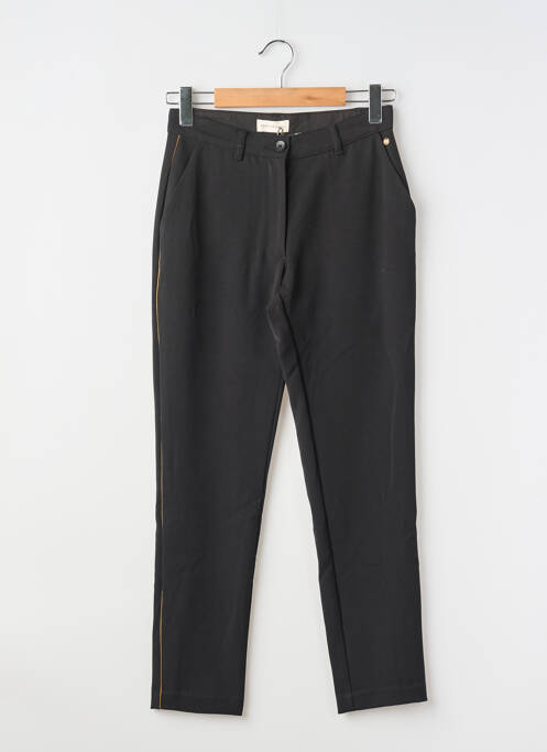 Pantalon 7/8 taille à pinces taille normale noir HARRIS WILSON femme