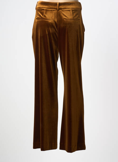 Pantalon flare stretch taille normale marron LOLA CASADEMUNT femme