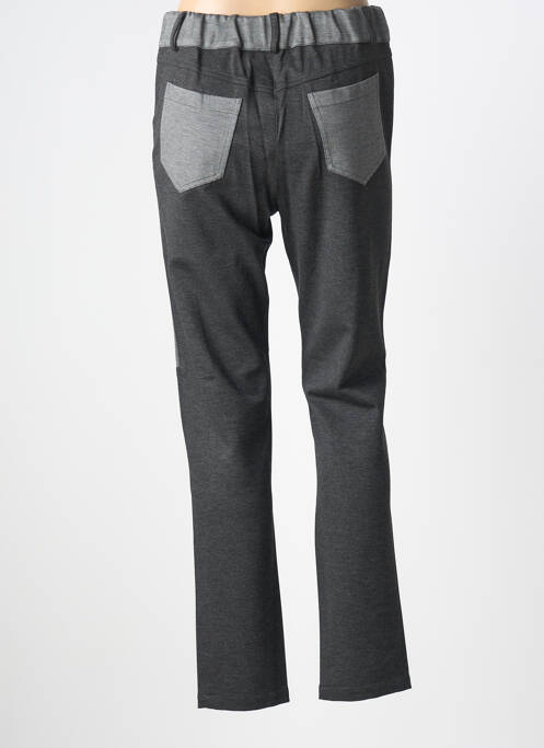 Pantalon slim taille élastique taille normale gris TRICOT CHIC femme