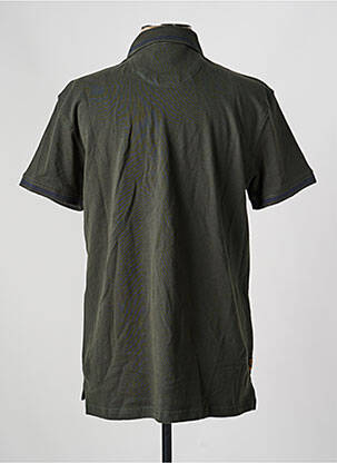 Polo coupe droite manches courtes vert DAYTONA homme