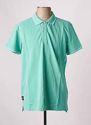 Polo coupe droite manches courtes vert DAYTONA homme