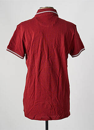 Polo coupe cintrée manches courtes rouge DAYTONA homme