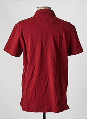 Polo coupe cintrée manches courtes rouge DAYTONA homme