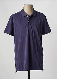 Polo coupe droite manches courtes bleu fonce DAYTONA homme