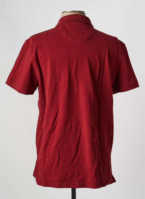 Polo coupe cintrée manches courtes rouge DAYTONA homme
