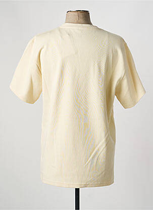 T-shirt stretch manches courtes beige IRON AND RESIN homme