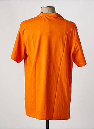 T-shirt stretch manches courtes orange IRON AND RESIN homme