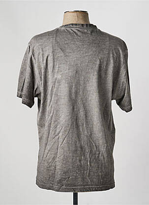 T-shirt stretch manches courtes gris DAYTONA homme