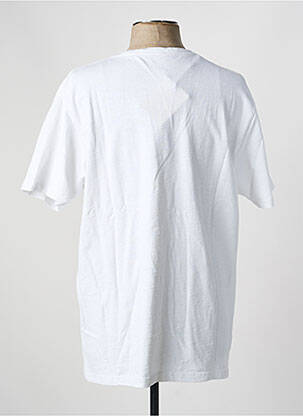 T-shirt stretch manches courtes blanc IRON AND RESIN homme
