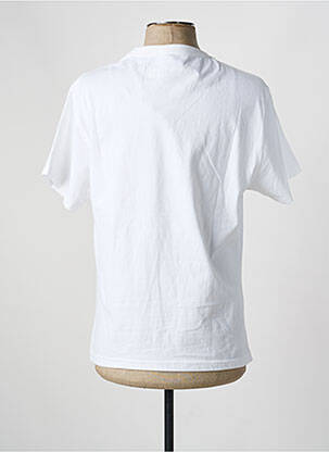T-shirt coupe droite manches courtes blanc DAYTONA homme