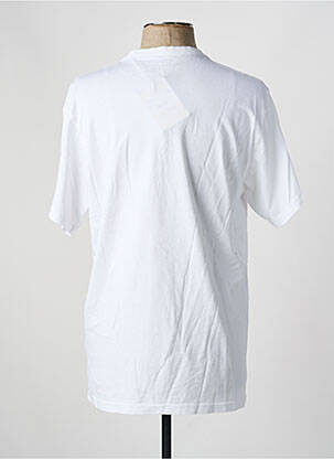 T-shirt stretch manches courtes blanc IRON AND RESIN homme