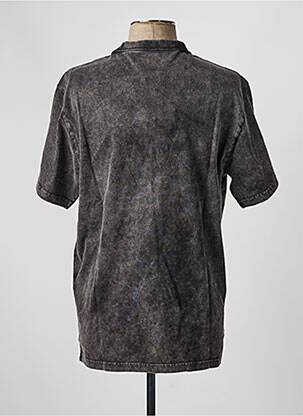 T-shirt stretch manches courtes noir IRON AND RESIN homme