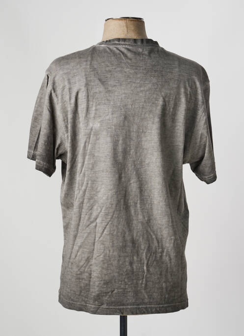 T-shirt stretch manches courtes gris DAYTONA homme
