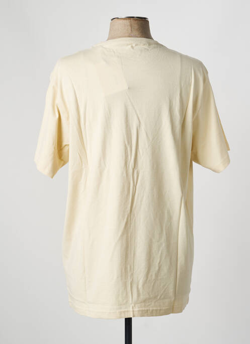 T-shirt stretch manches courtes beige IRON AND RESIN homme