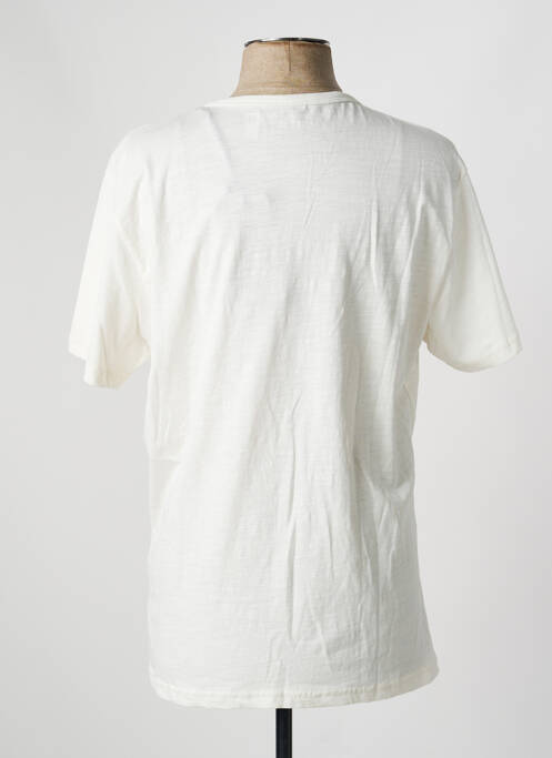 T-shirt stretch manches courtes blanc DAYTONA homme