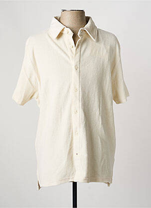 Chemise manches courtes coupe droite beige IRON AND RESIN homme