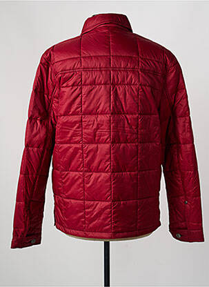 Doudoune manches longues sans capuche rouge IRON AND RESIN homme