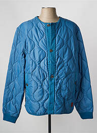 Doudoune manches longues sans capuche bleu IRON AND RESIN homme