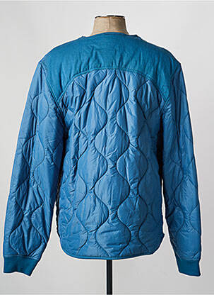Doudoune manches longues sans capuche bleu IRON AND RESIN homme