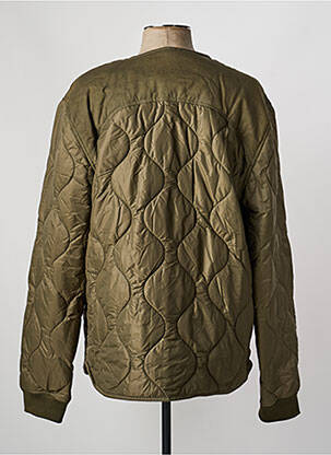 Doudoune manches longues sans capuche vert IRON AND RESIN homme