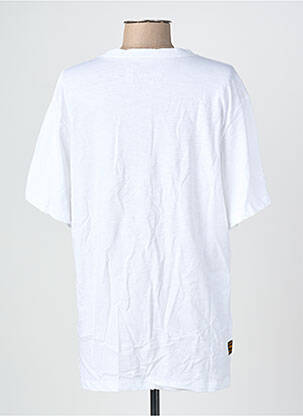 T-shirt imprimé fantaisie manches courtes blanc ROSE GARDEN femme