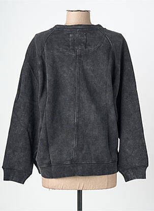 Sweat-shirt stretch manches longues gris ROSE GARDEN femme