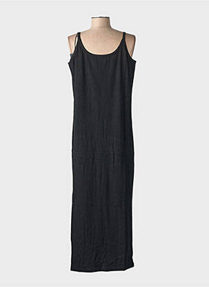 Robe longue sans manche sans manche noir ROSE GARDEN femme