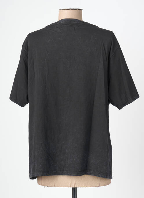 T-shirt coupe droite manches courtes gris ROSE GARDEN femme