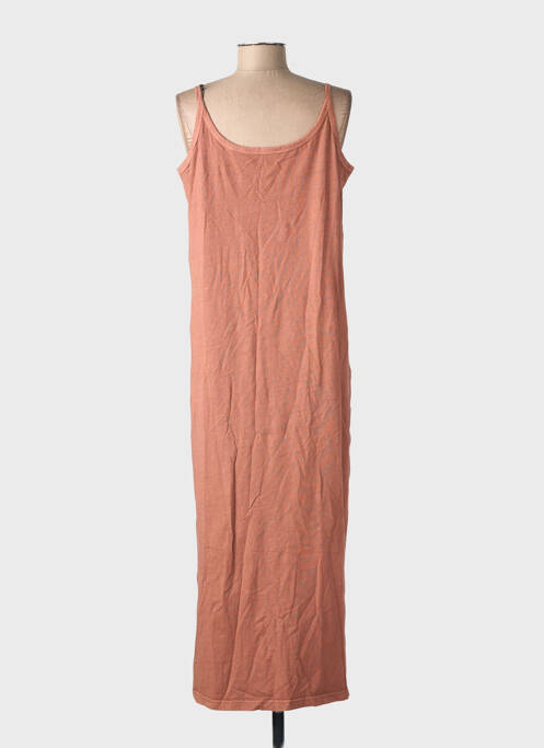 Robe longue sans manche sans manche rose ROSE GARDEN femme