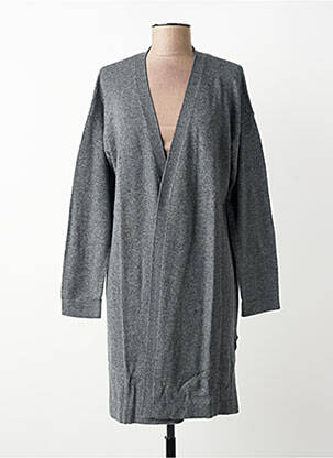 Gilet manches longues stretch gris MASAI femme