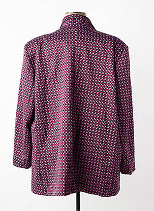 Blazer poches violet MAT. femme