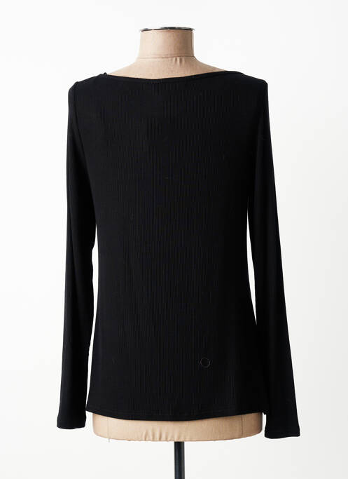 Top stretch manches longues noir AN II VITO femme