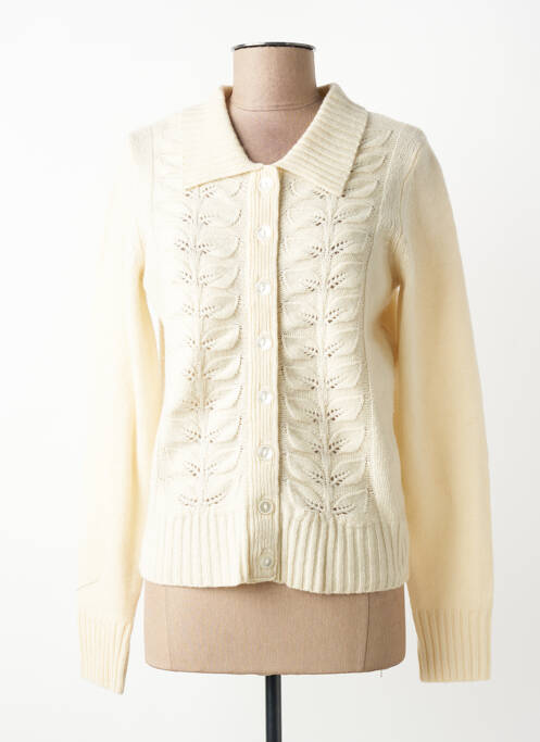 Gilet manches longues stretch beige KING LOUIE femme