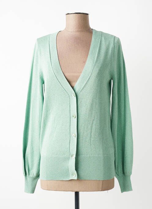 Gilet manches longues stretch vert KING LOUIE femme