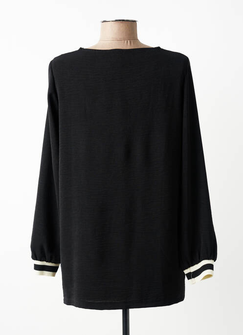 Blouse manches longues manches longues noir AN II VITO femme