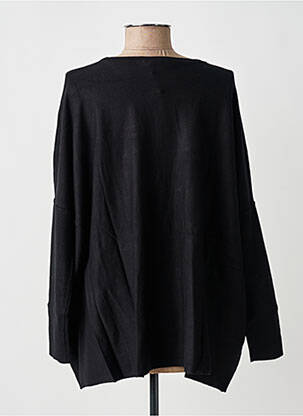 Pull col rond manches longues noir MASAI femme