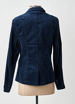 Blazer poches bleu ZILCH femme