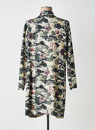 Manteau long coupe cintrée sans capuche vert XXLA FEMME femme