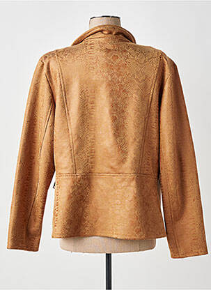 Veste casual epaulette beige ONE O ONE femme