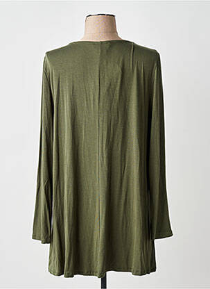 T-shirt manches longues manches longues vert AN II VITO femme