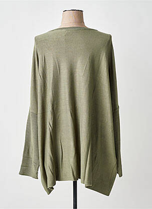 Pull stretch manches longues vert MASAI femme