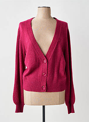 Gilet manches longues stretch rouge KING LOUIE femme