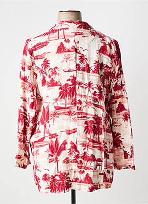 Blazer poches rouge YESTA femme