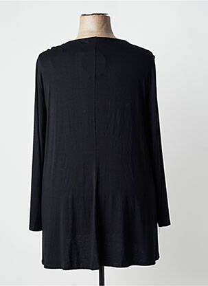 T-shirt manches longues manches longues noir AN II VITO femme