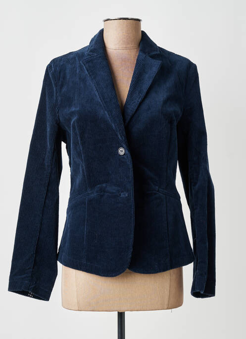Blazer poches bleu ZILCH femme