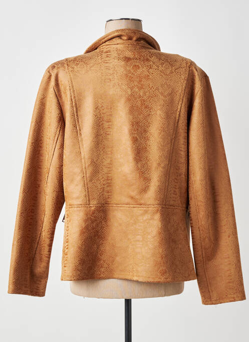 Veste casual epaulette beige ONE O ONE femme
