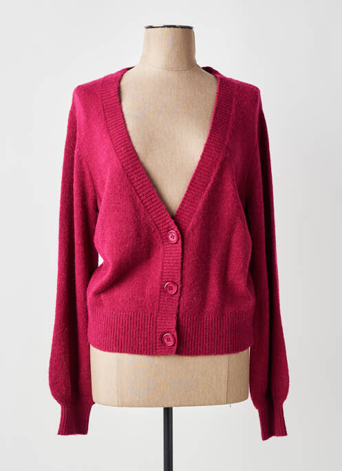 Gilet manches longues stretch rouge KING LOUIE femme