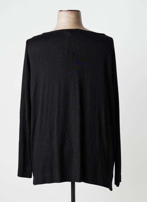 T-shirt stretch manches longues noir YESTA femme