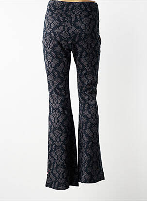 Pantalon flare taille élastique gris BLUTSGESCHWISTER femme